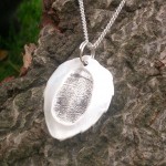 Hidden fingerprint jewellery