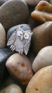 Owl Fingerprint Necklace