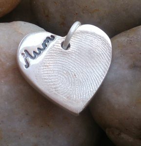 Double sided fingerprint necklace 2