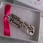 personalised handwriting necklace
