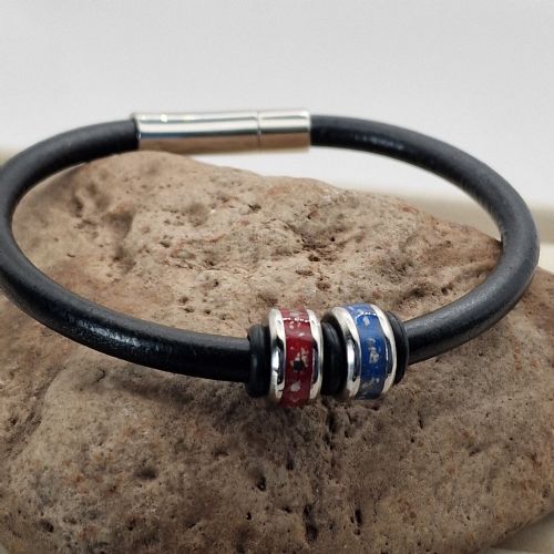 Ashes bead bracelet