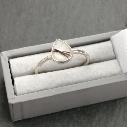 Memorial Teardrop Ring