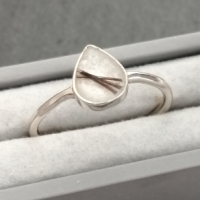 Memorial Teardrop Ring = size L