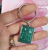Memory keyring with ashes
