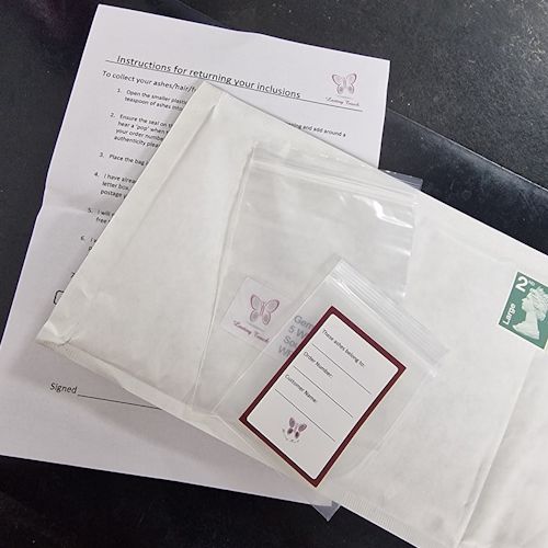 Ashes collection kit