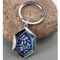 Chunky Geometric Memory keyring with ashes
