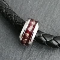 Ashes bead bracelet