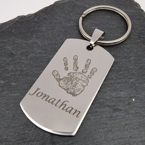 Laser Engraved Keyring