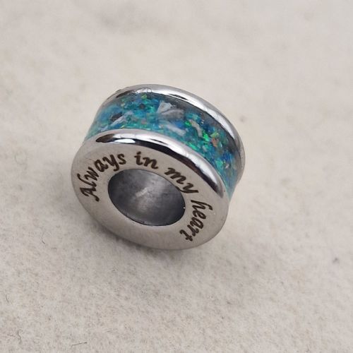 Opal Ashes charm bead