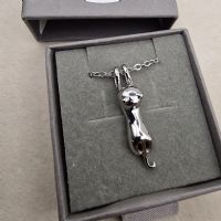 Cat ashes urn necklace