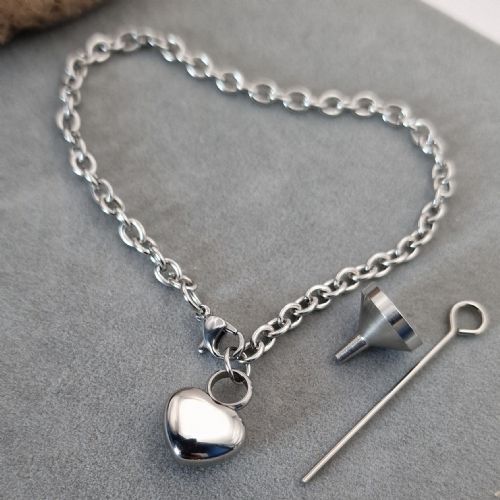 Heart ashes urn Bracelet