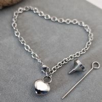 Heart ashes urn Bracelet