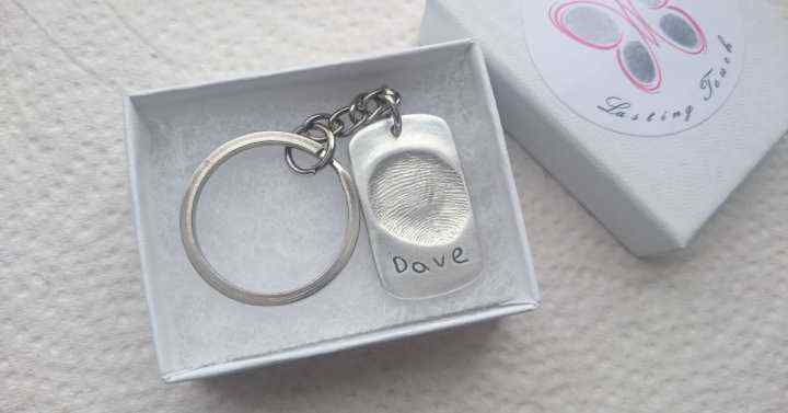 Fingerprint Print keyring