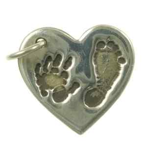 Hand and Footprint Jewellery Charm