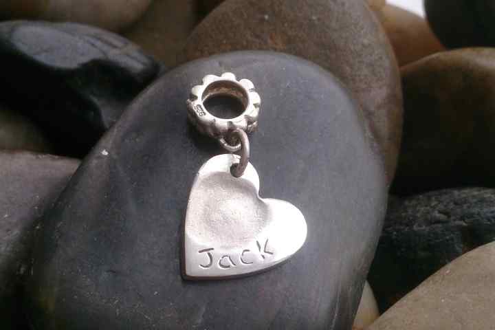 Small Print Fingerprint Jewellery Charm