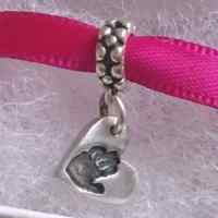 Hand or Footprint bracelet  Charm (fits pandora)